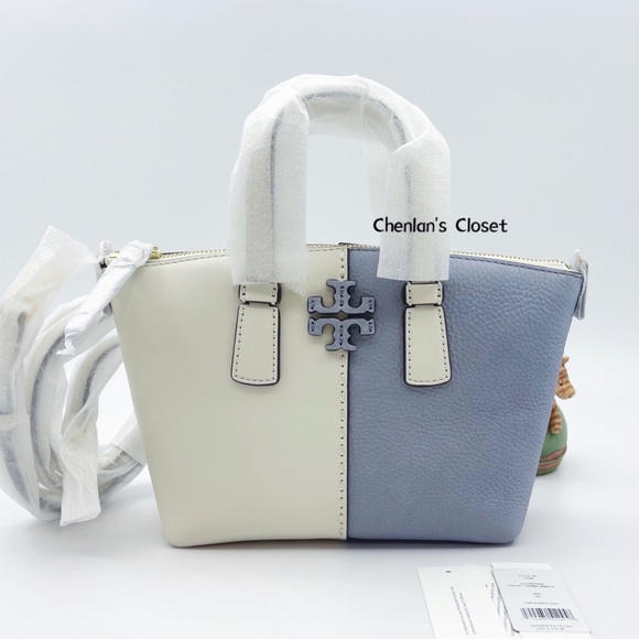 Tory Burch Handbags - 💖🦋NeW! Tory Burch McGraw Mini Tote Colorblock